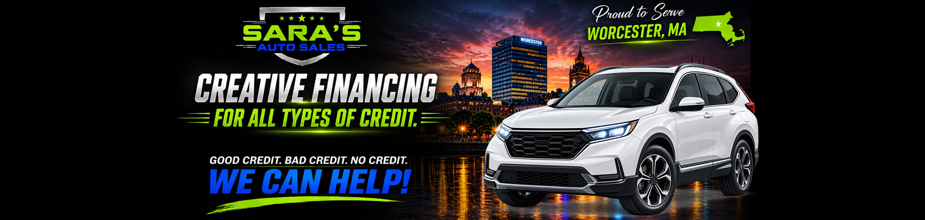 Creative Financing For all types of credit